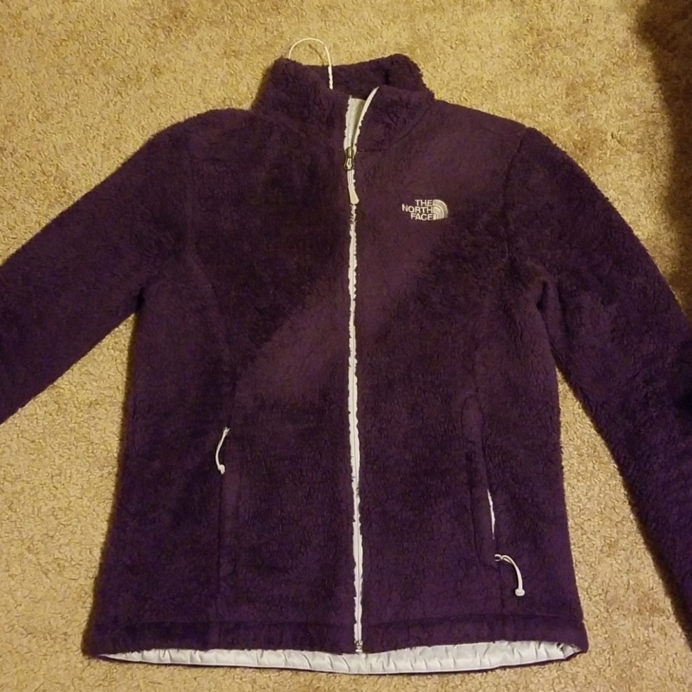 Purple medium North Face jacket
